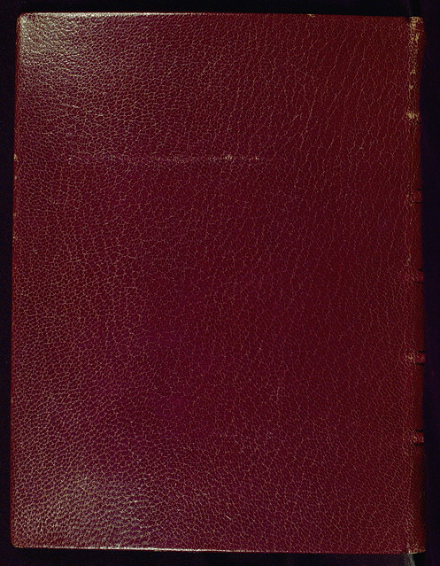 Book of Hours, Binding, Walters Manuscript W.263, Lower board outside