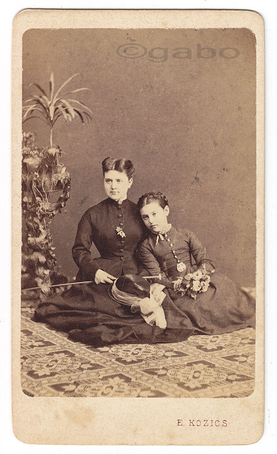 photographer: E. Kozics - Pozsony - 1867