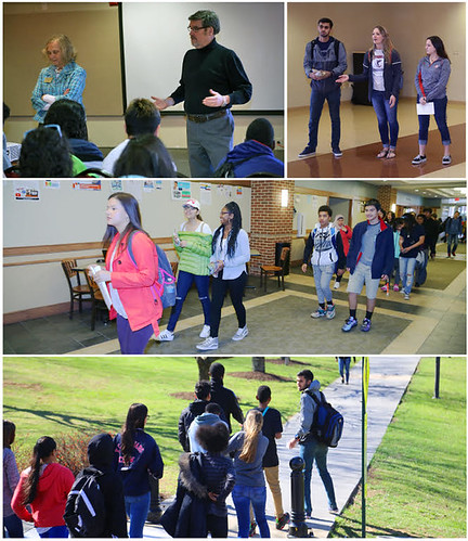 University Welcomes Students From Francis C. Hammond Middle School