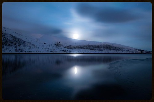 winter sea sky moon snow color ice nature water norway night reflections square stars lights landscapes nikon nightscape earth wideangle squareformat moonlight tamron iphoneography instagramapp
