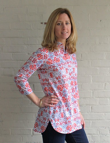 Gallery Tunic 5 | Gallery Tunic pattern by Liesl & Co, fabri… | Flickr
