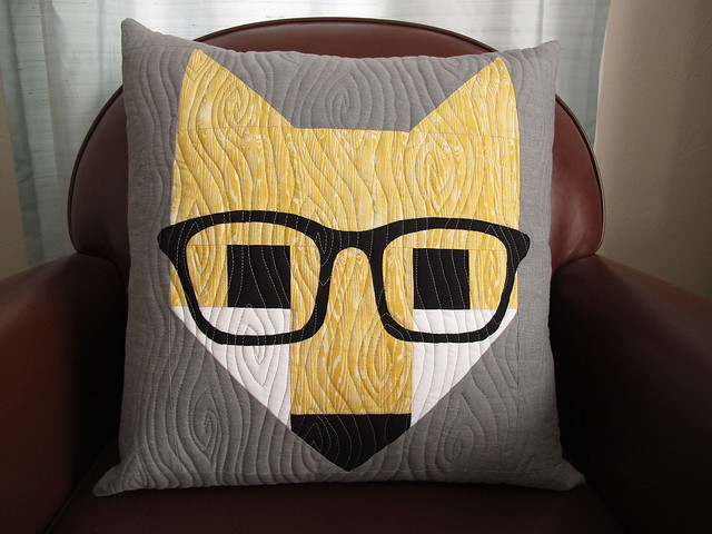 Fancy Fox Pillow