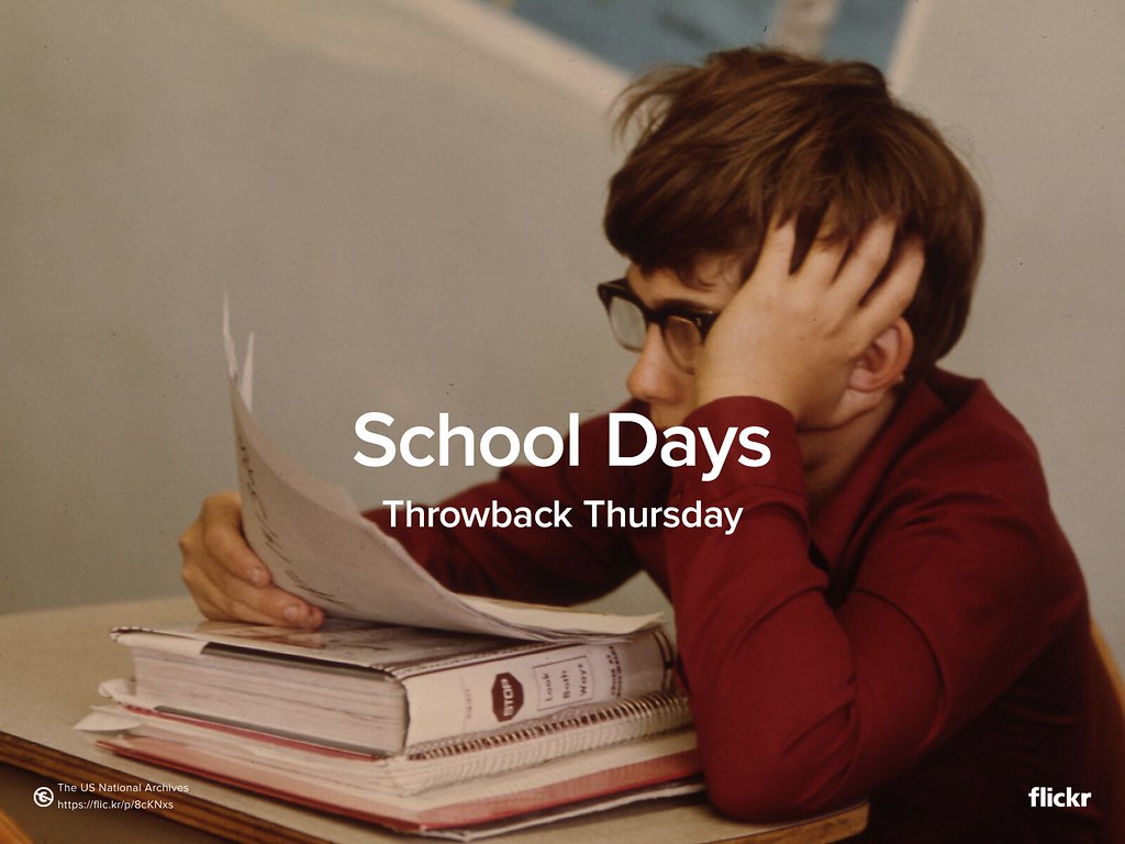 Throwback Thursday: School Days
