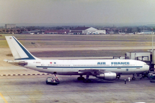 F-BVGE Airbus A300B2-1C cn 11 Air France Heathrow 07Jul78