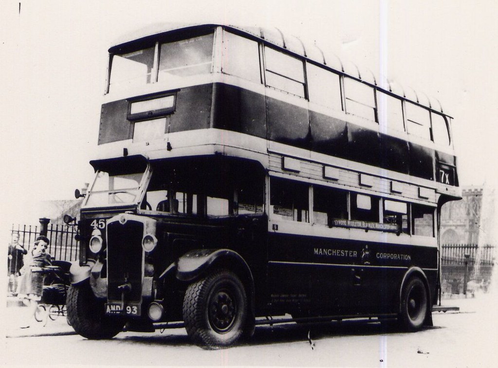 Manchester Crossley 457. AND 93.