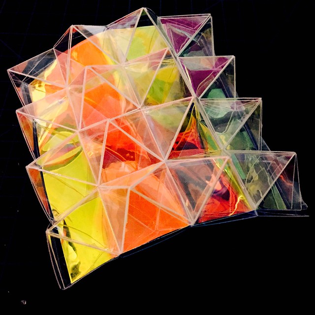 Octahedron tessellation - 3m dichroic film