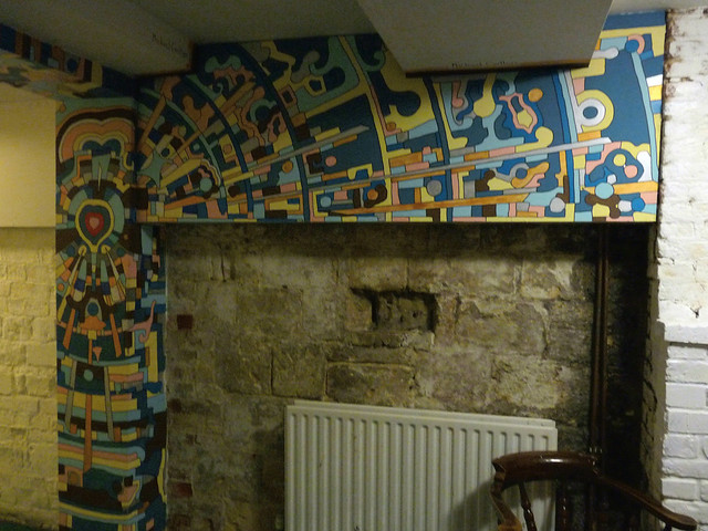 Mural in the basement