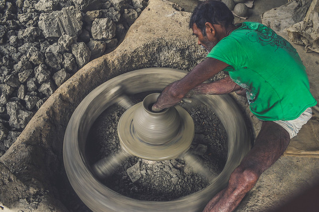 Potter of Rural Bangladesh