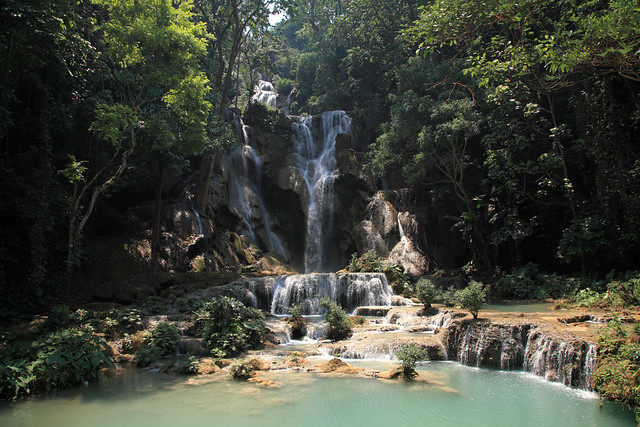 Kuang Si waterfall,near Luang Prabang,Laos