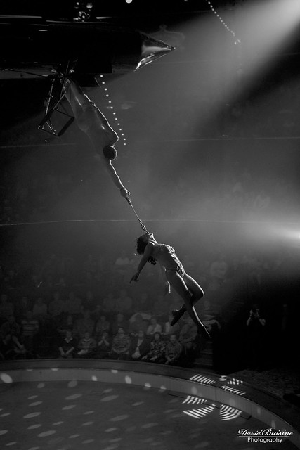 Cirque d'hiver Paris trapeze