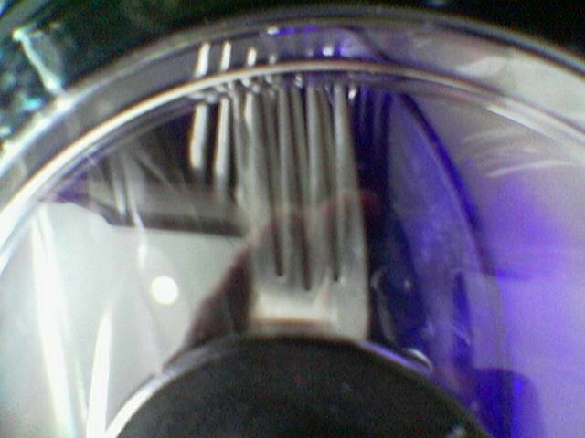 forks under glass