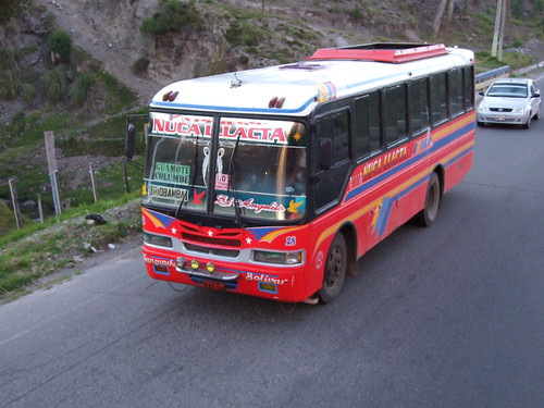 bus to Riobamba