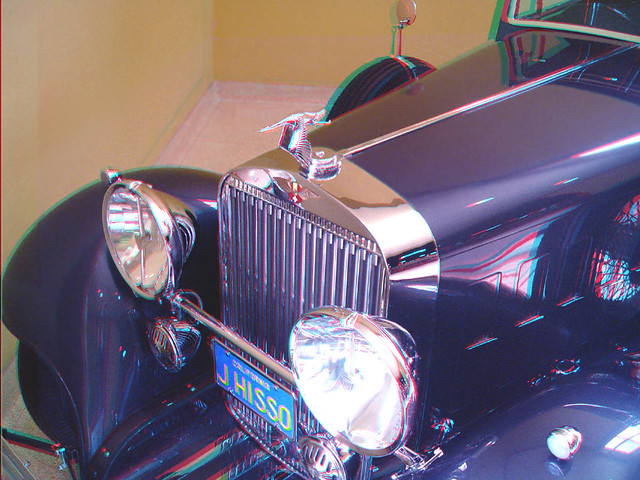 Hispano-Suiza in anachrome 3D