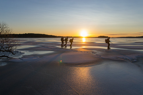 Vid Broknapparna by David Thyberg, winter ice nature sweden stockholm skating skate sverige 2016 kungsängen långfärdsskridsko