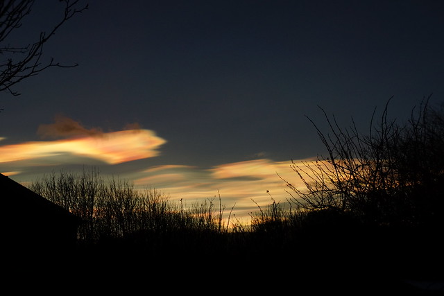 Nacreous Clouds, Dawn