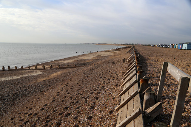 The south coast of Hayling Island