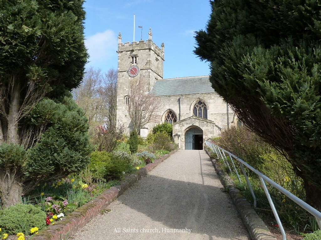 All Saints church, Hunmanby, North Yorkshire
