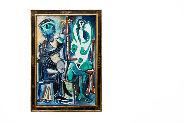 Pablo Picasso, Der Maler und sein Modell, 1963