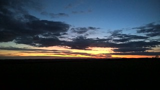 Sunset. Oxfordshire UK.