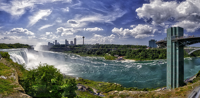 Niagara Falls Panorama (USA Side)