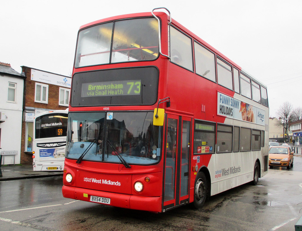 National Express West Midlands Bus 4606