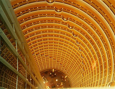 Inside the Jin Mao Tower
