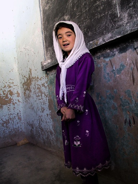 a small Afghan student