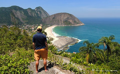 A Pequena Praia de Itacoatiaria e Eu - Niteroi - Rio  The Small Itacoatiara Beach and me - Rio de Janeiro #Rio2016 #Niteroi #Itacoatiara #RiodeJaneiro