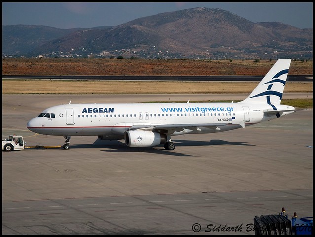 Agean Airlines | Airbus A320 | SX-DGD | LGAV