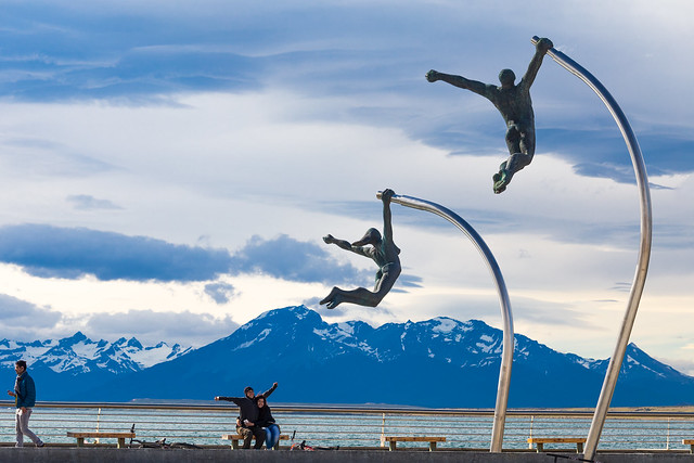 Puerto Natales sculpture