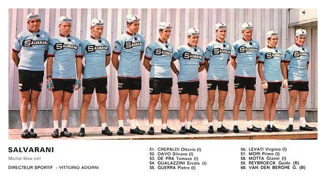 Salvarani _ 1971 Tour de France team