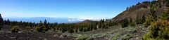 View of La Gomera from Teide