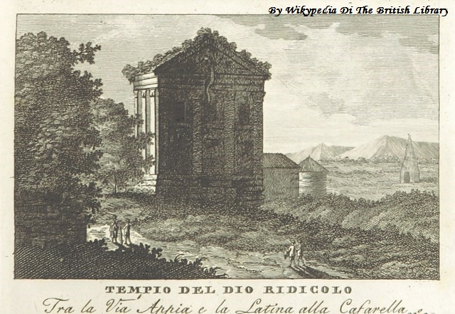 1820 Tempio del Dio Rediculo, Cenotafio di Annia Regilla, By Wikypedia Di The British Library