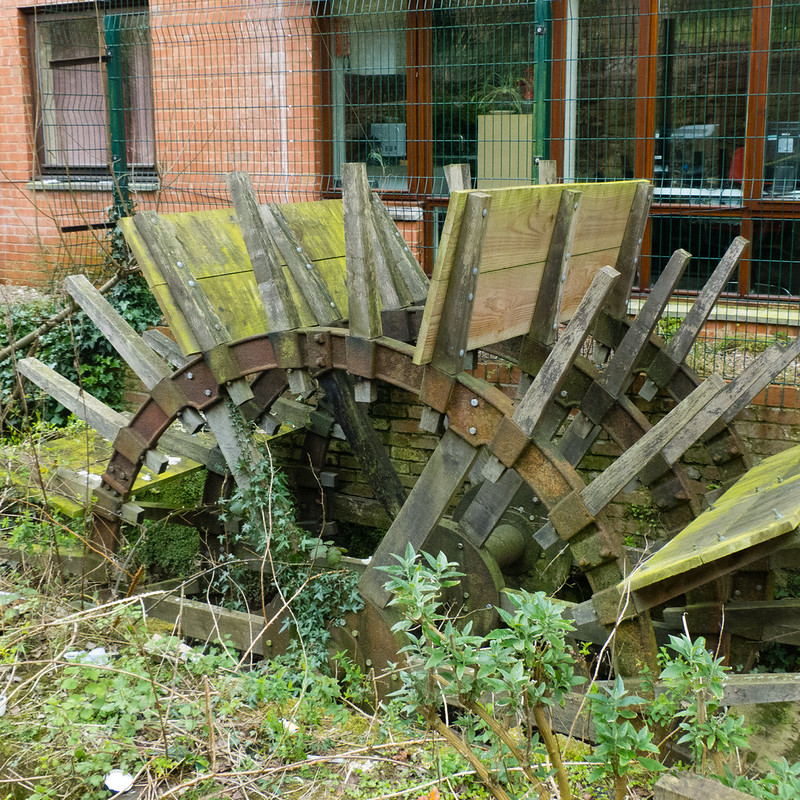Millwheel, Cricklepit Mill, Exeter