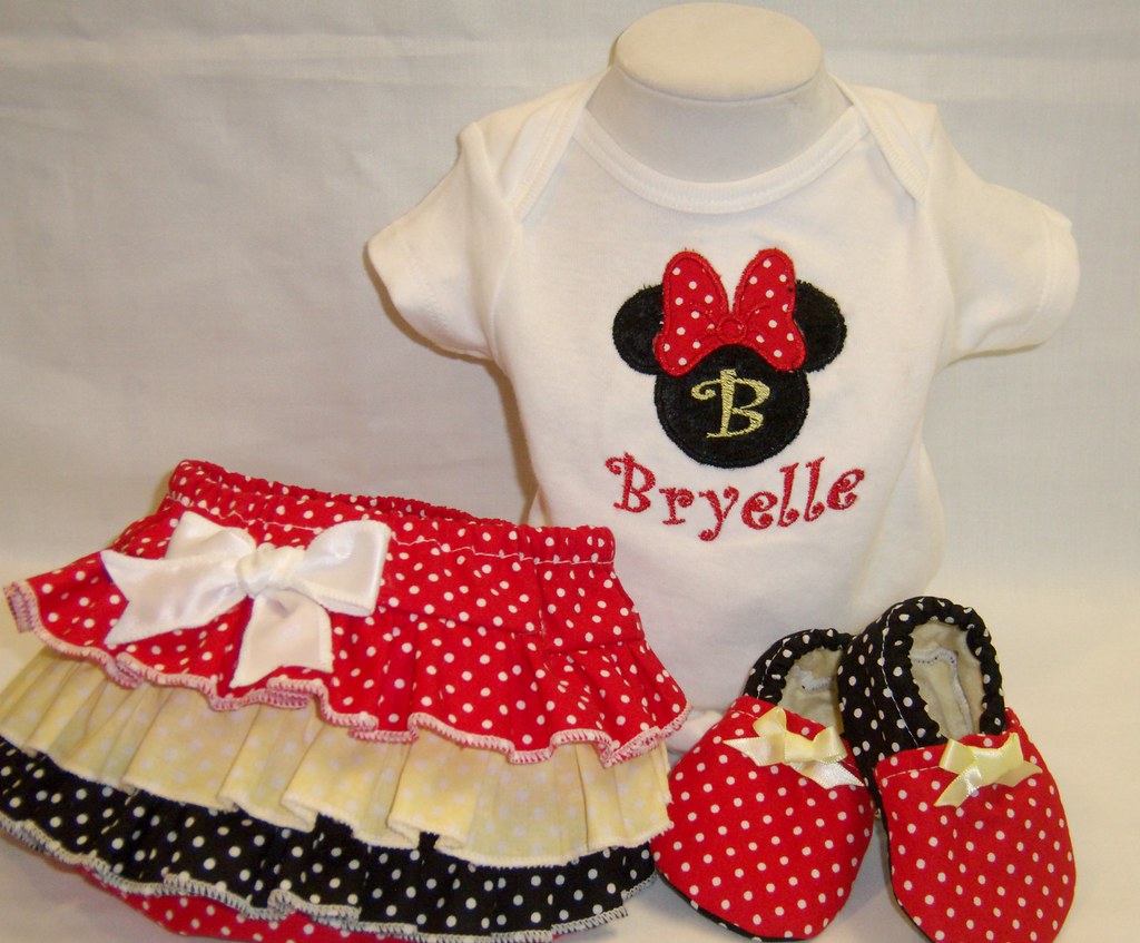 Minnie Personalize Baby Set
