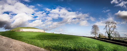 travel trees ireland light sky panorama tree green history megalithic nature grass weather clouds landscape geotagged photography photo europe sony fullframe ie onsale ultrawide a7 newgrange meath sonya7