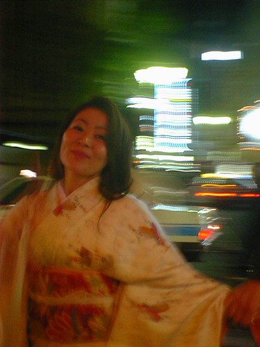 Shinjuku, Tokyo, Japan:  your hostess for the evening...