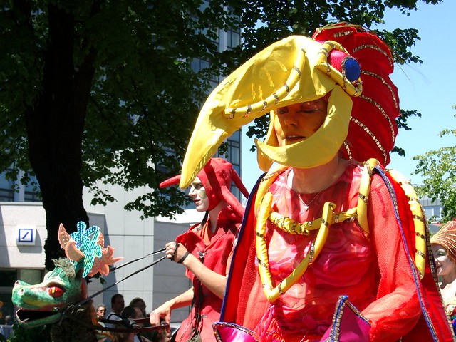 Kostüme auf der Spaßparade Altonale