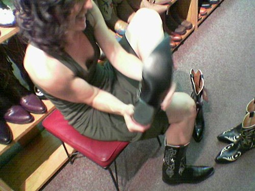 Boot shopping. | by monstro