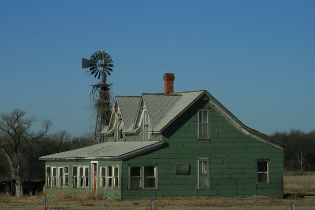 Old House and windmill