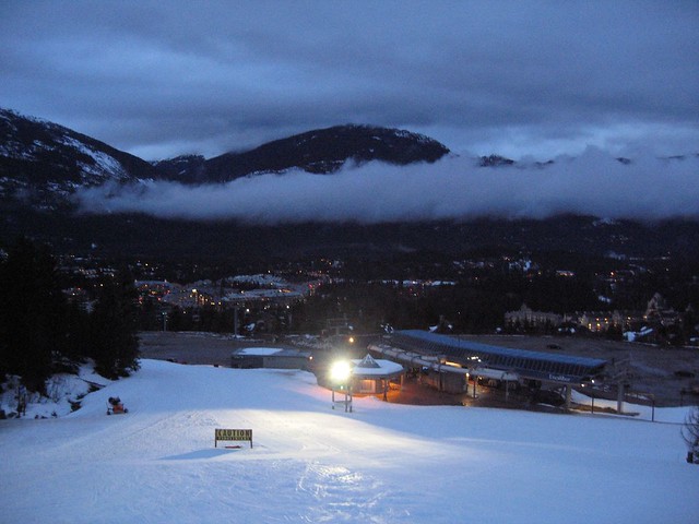 View of the Whistler village