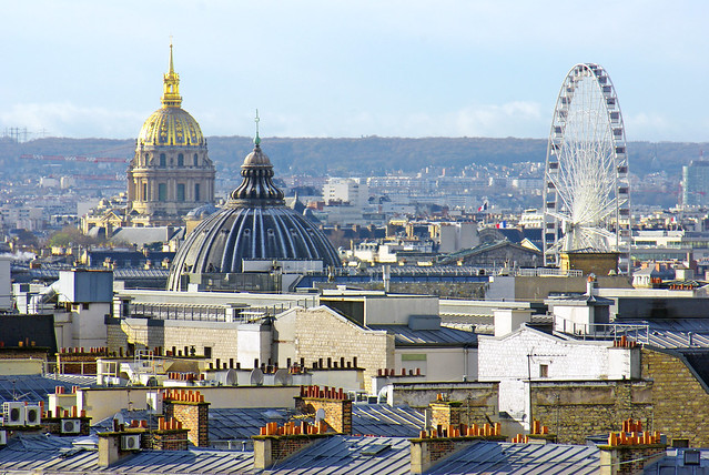 Invalides and Ferris Wheel Paris © French Moments