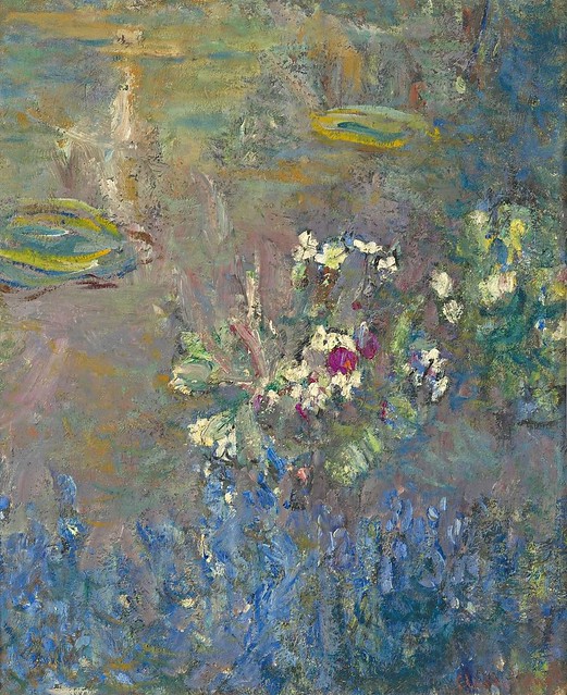 1918 Monet Waterlilies(private collection)(65 x 54 cm)uncatalogued