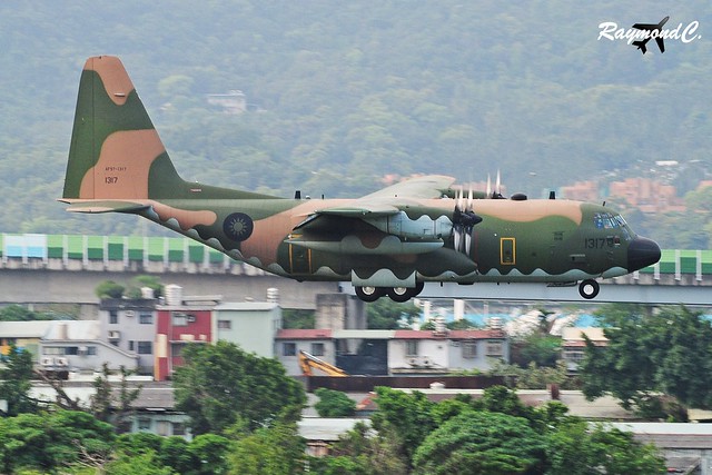 ROCAF C-130H 1317 @ Songshan Airport (RCSS)