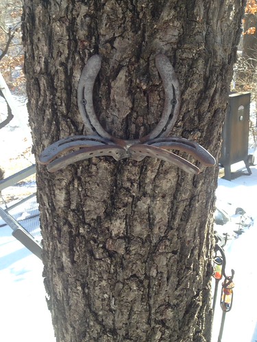 Boot hanger | by goldnblacksmith