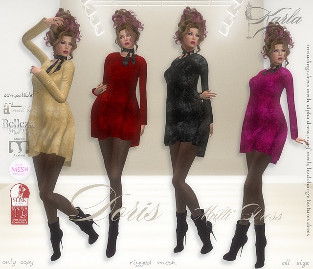 !!! Karla Boutique !!! Doris multi dress - compatible  mesh body