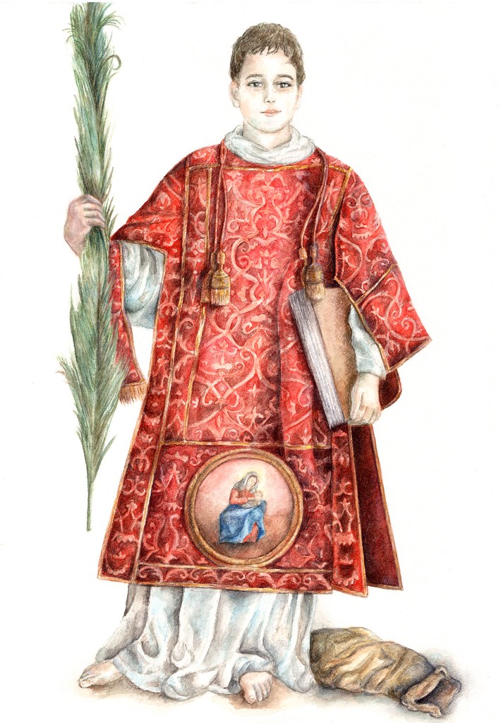St. Caesarius deacon and Martyr, Saint Césaire diacre et martyr, San Cesareo diacono e martire di Terracina