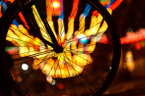 pakistan bike bicycle wheel lights streetphotography transportation punjab bicyclewheel sadiqabad canonef100mmf28macrousm lightsbokeh canoneos1dmarkiv awaismustafa awaism