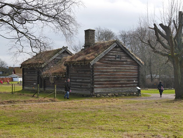 The Old farmhouse in the Fredriksdal park