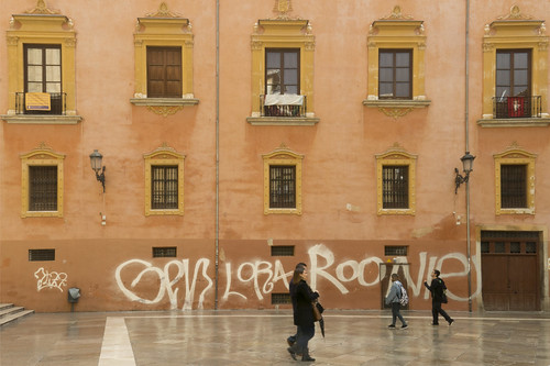 Vandalismo en la Curia - Primera sede de la Universidad de Granada